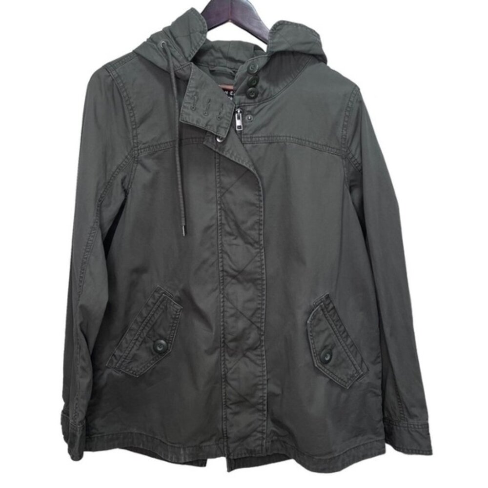 American Eagle Outfitters Green Utility Jacket Size Small 100% Cotton